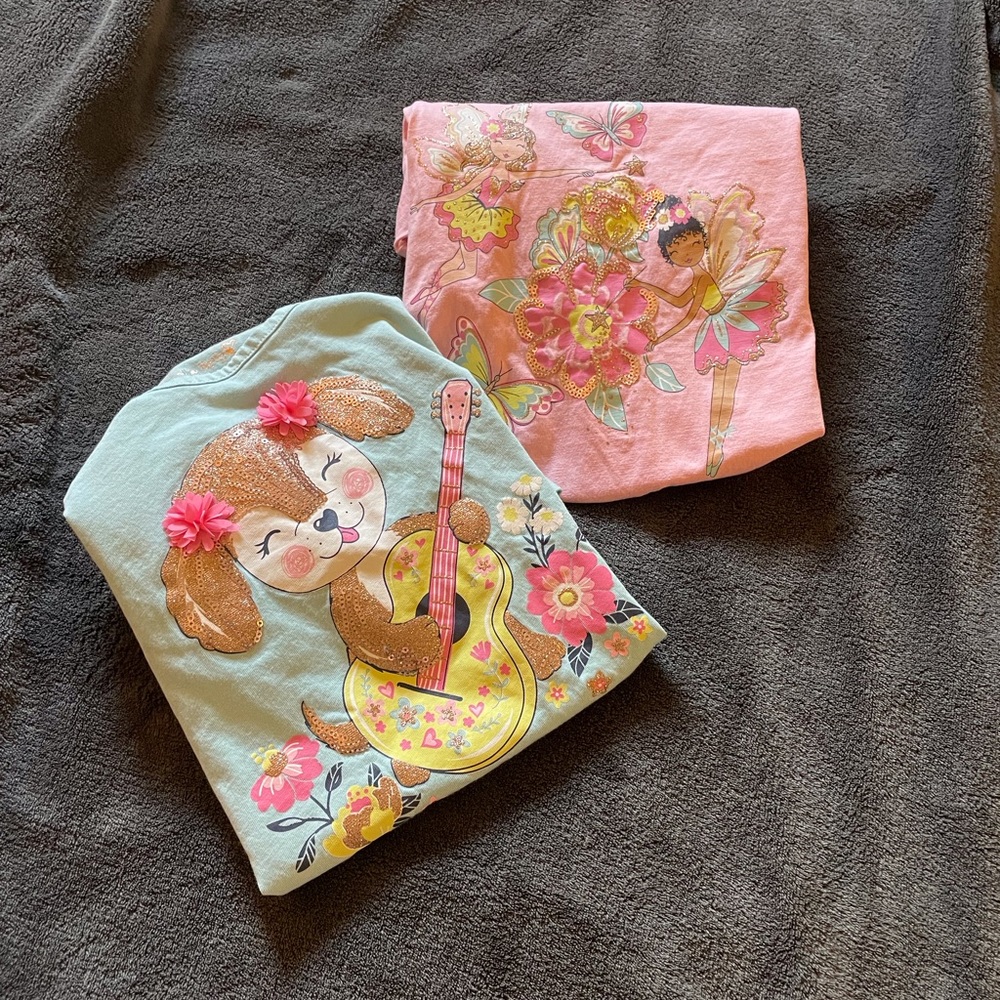 Cynthia Rowley Set of 2 Girls Shirts